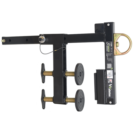 Point D'ancrage De Toit Kratos Réutilisable - Pour Poutres à Partir De 80x80 Mm - Acier Galvanisé, Anneau En D - Certifié EN795